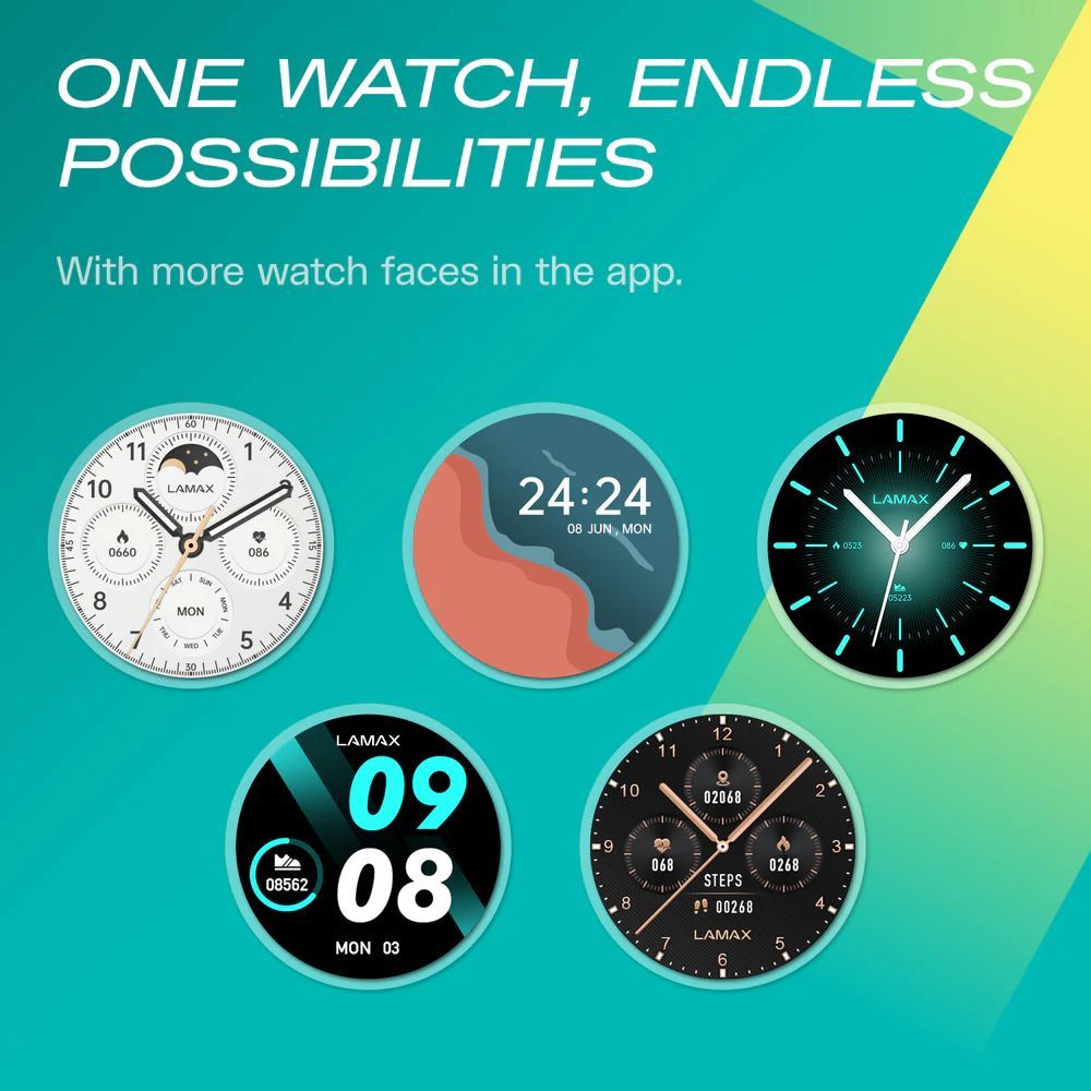 Lamax Aura SmartWatch Silver Lamax Aura SmartWatch Silver
