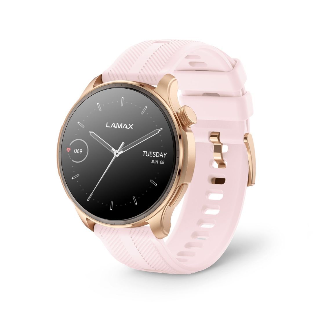 Lamax Prism AMOLED SmartWatch Rose Gold Lamax Prism AMOLED SmartWatch Rose Gold