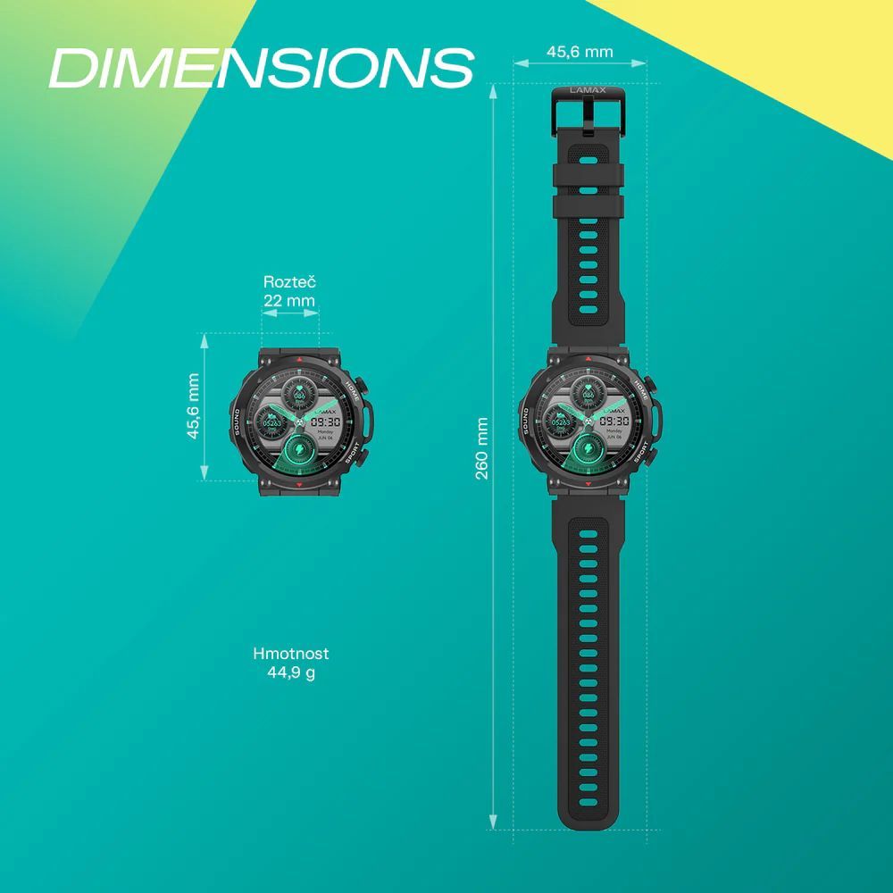 Lamax Xplore SmartWatch Black Lamax Xplore SmartWatch Black