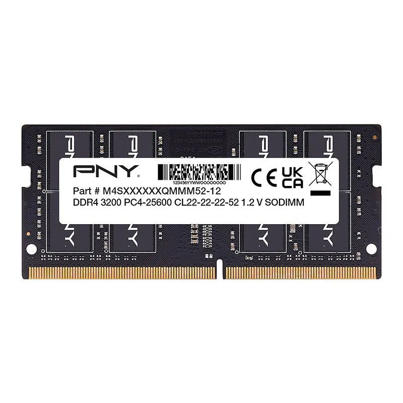 PNY 32GB DDR4 3200MHz SODIMM Black OEM