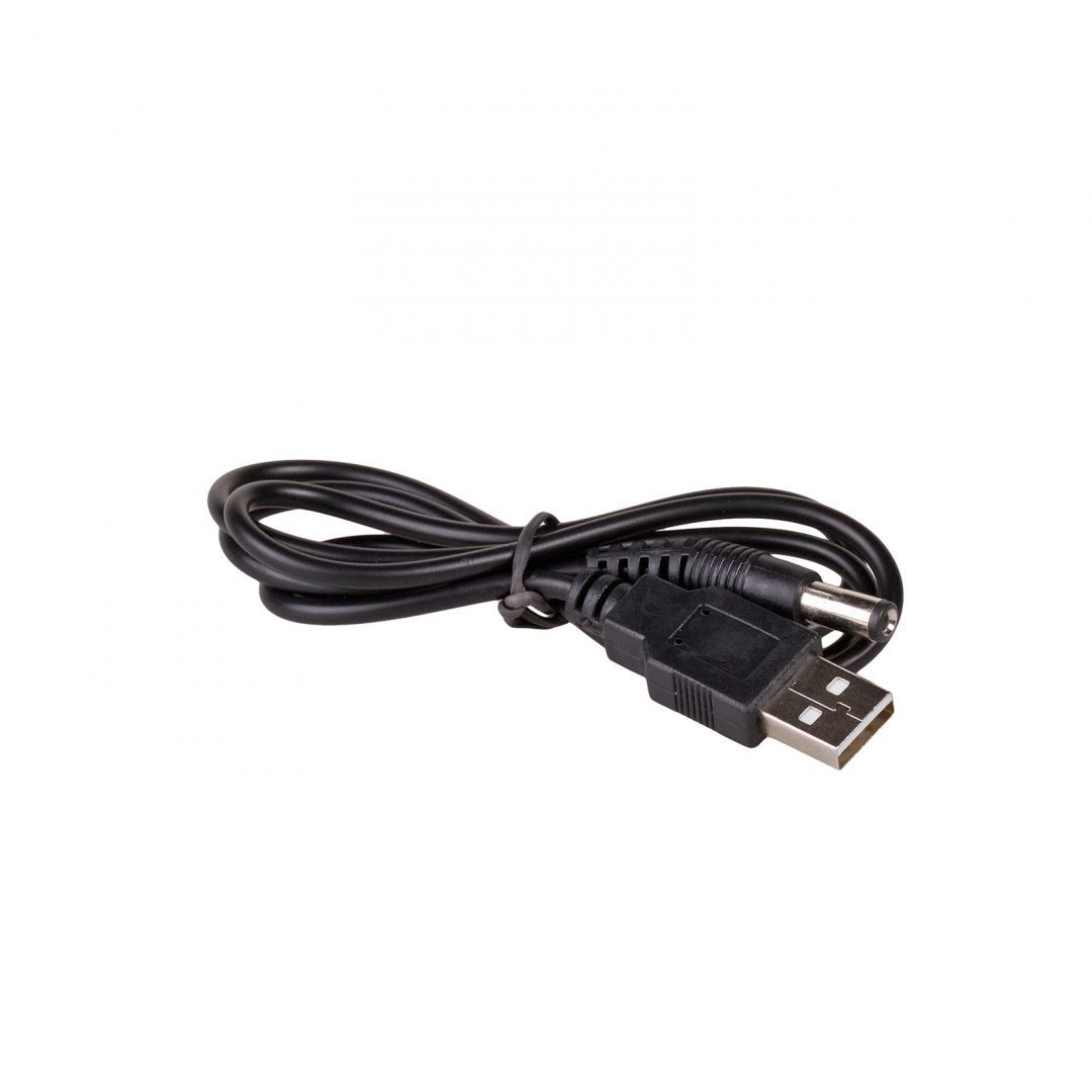 Akyga AK-DC-01 USB-A / DC 5,5 x 2,1mm cable 0,8m Black Akyga AK-DC-01 USB-A / DC 5,5 x 2,1mm cable 0,8m Black