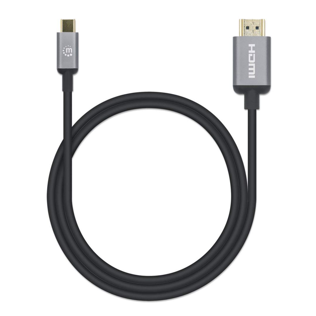 Manhattan 4K@60Hz USB-C to HDMI Adapter Cable 1m Black