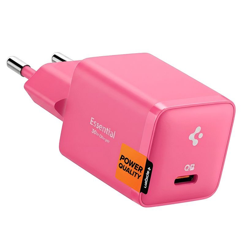 Spigen ArcStation Essential 30W Wall Charger Pink Spigen ArcStation Essential 30W Wall Charger Pink