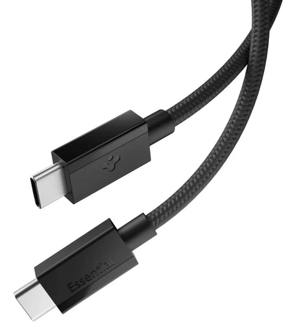 Spigen Essential USB-C to USB-C 60W Cable 1,5m Black