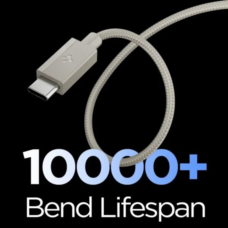 Spigen Essential USB-C to USB-C 60W Cable 1,5m Natural Titanium