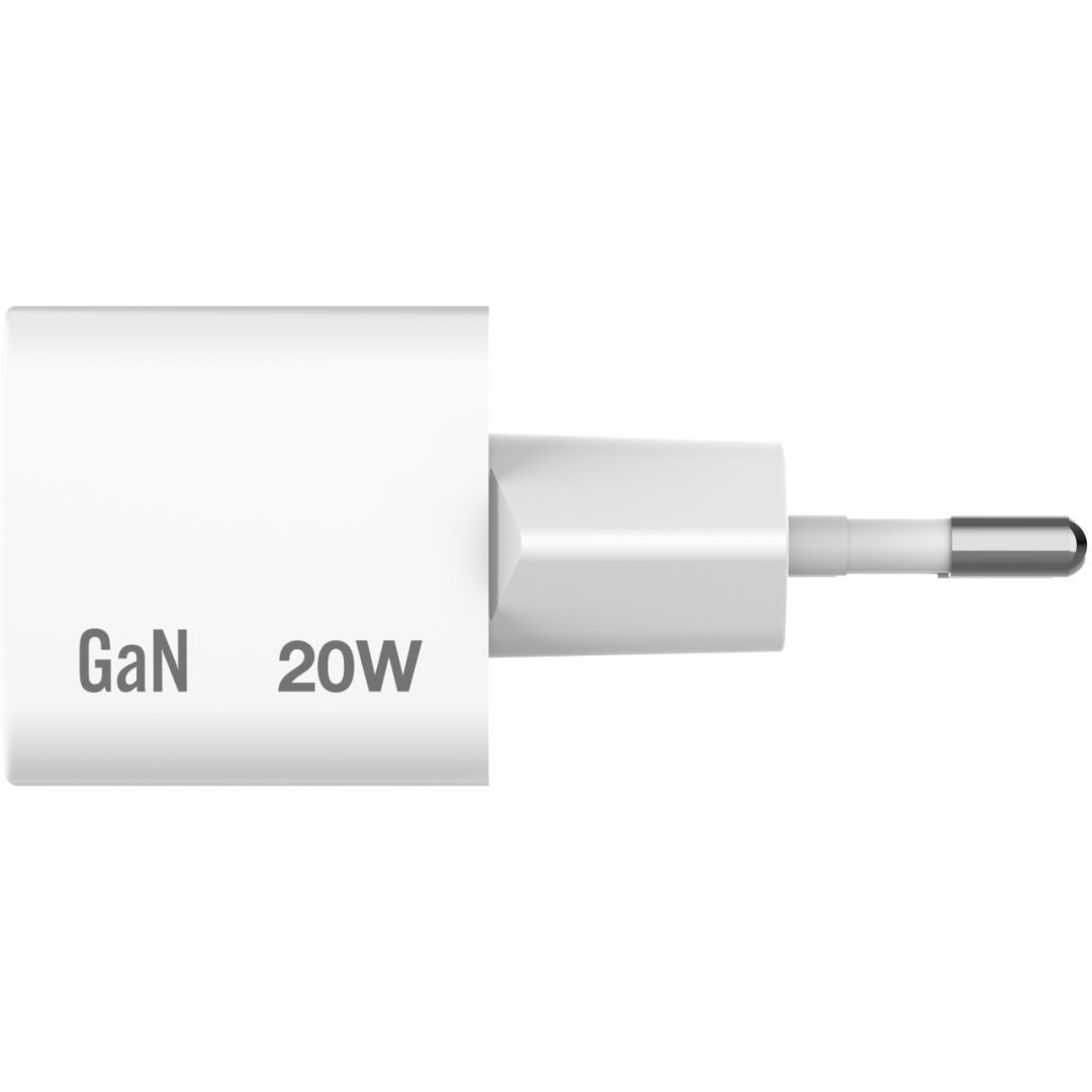 Verbatim Mini GaN Charger 20W with Cable 1m White Verbatim Mini GaN Charger 20W with Cable 1m White
