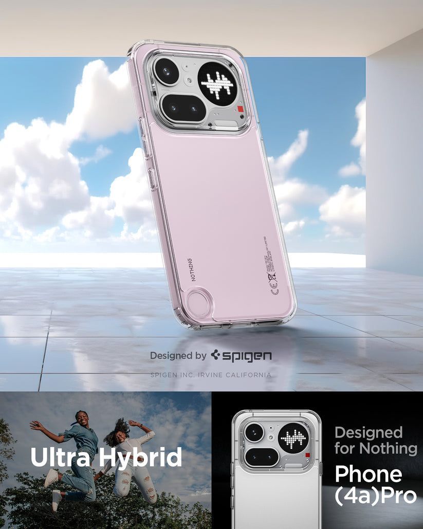 Spigen Ultra Hybrid case for Nothing Phone (4a) Pro Crystal Clear Spigen Ultra Hybrid case for Nothing Phone (4a) Pro Crystal Clear