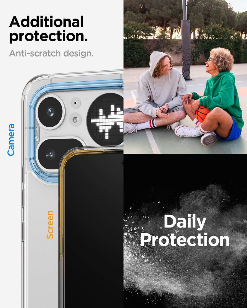 Spigen Ultra Hybrid case for Nothing Phone (4a) Pro Crystal Clear Spigen Ultra Hybrid case for Nothing Phone (4a) Pro Crystal Clear
