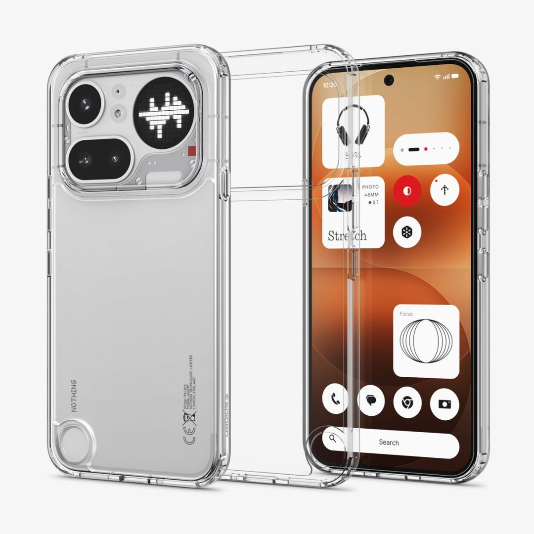 Spigen Ultra Hybrid case for Nothing Phone (4a) Pro Crystal Clear Spigen Ultra Hybrid case for Nothing Phone (4a) Pro Crystal Clear