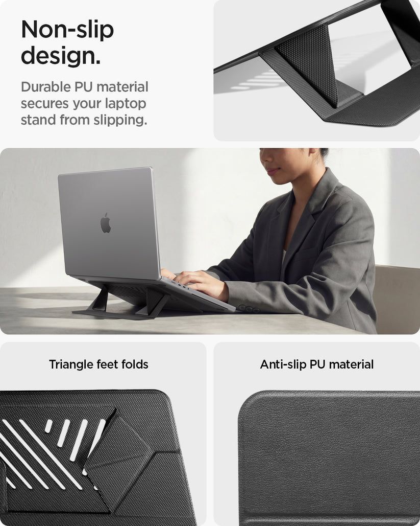 Spigen Slim Fold Laptop Stand LD201-S6 Black Spigen Slim Fold Laptop Stand LD201-S6 Black