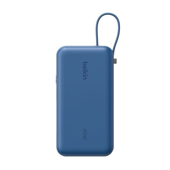 Belkin UltraCharge with Integrated Cable and Display 10000mAh Powerbank Blue