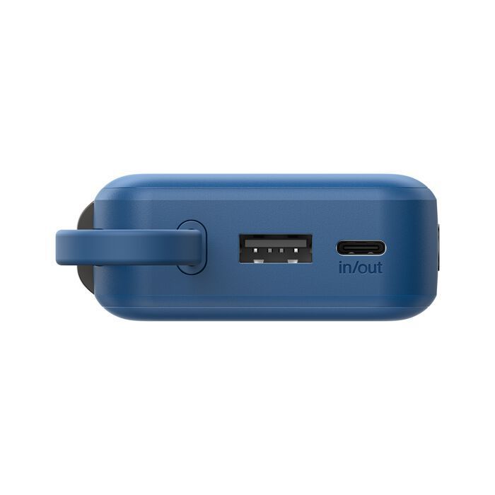 Belkin UltraCharge with Integrated Cable and Display 10000mAh Powerbank Blue