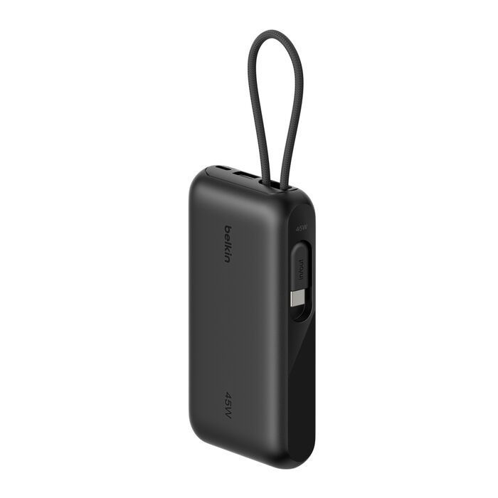Belkin UltraCharge with Integrated Cable and Display 10000mAh Powerbank Black