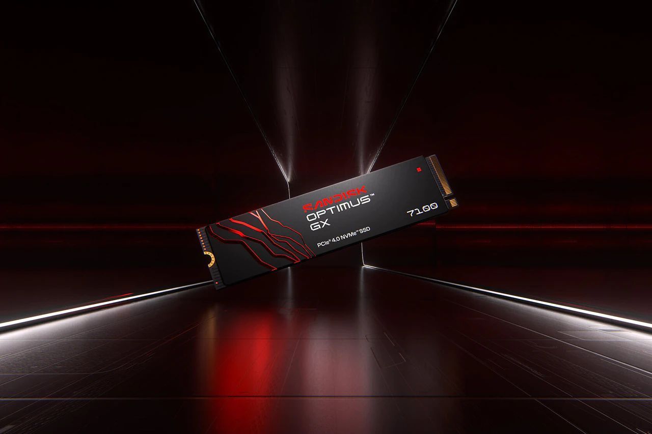 Sandisk 500GB M.2 2280 NVMe Optimus GX 7100 Sandisk 500GB M.2 2280 NVMe Optimus GX 7100