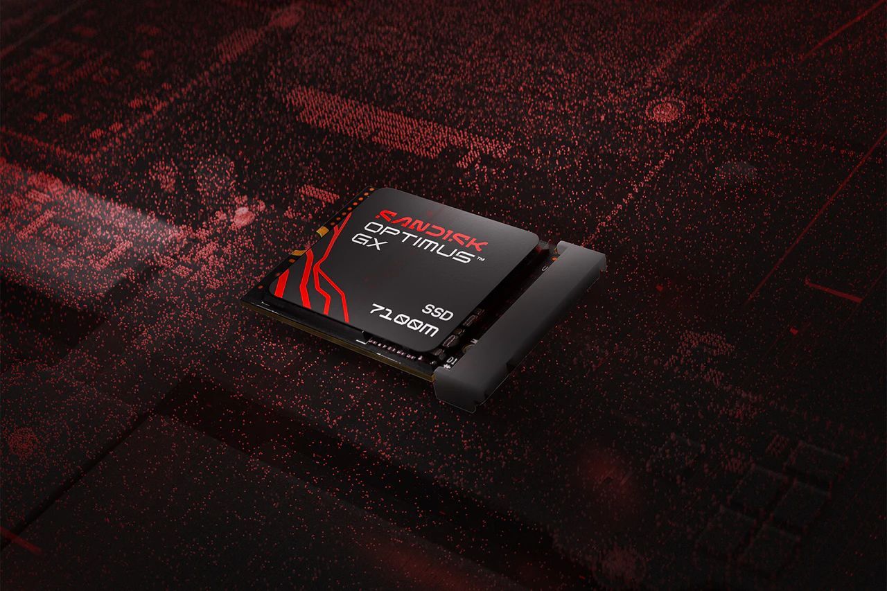 Sandisk 2TB M.2 2230 NVMe Optimus GX 7100M Sandisk 2TB M.2 2230 NVMe Optimus GX 7100M