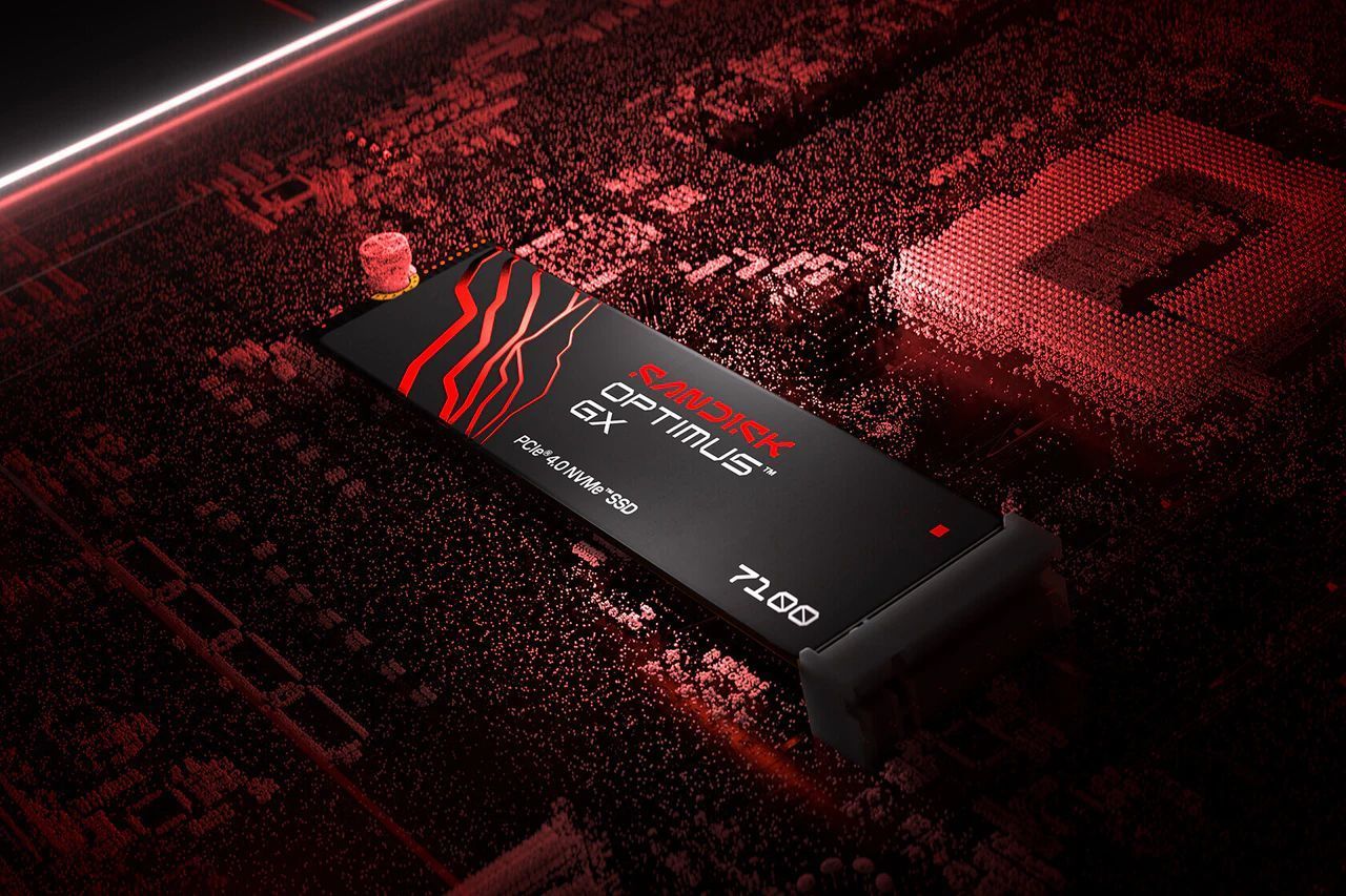 Sandisk 2TB M.2 2280 NVMe Optimus GX 7100 Sandisk 2TB M.2 2280 NVMe Optimus GX 7100