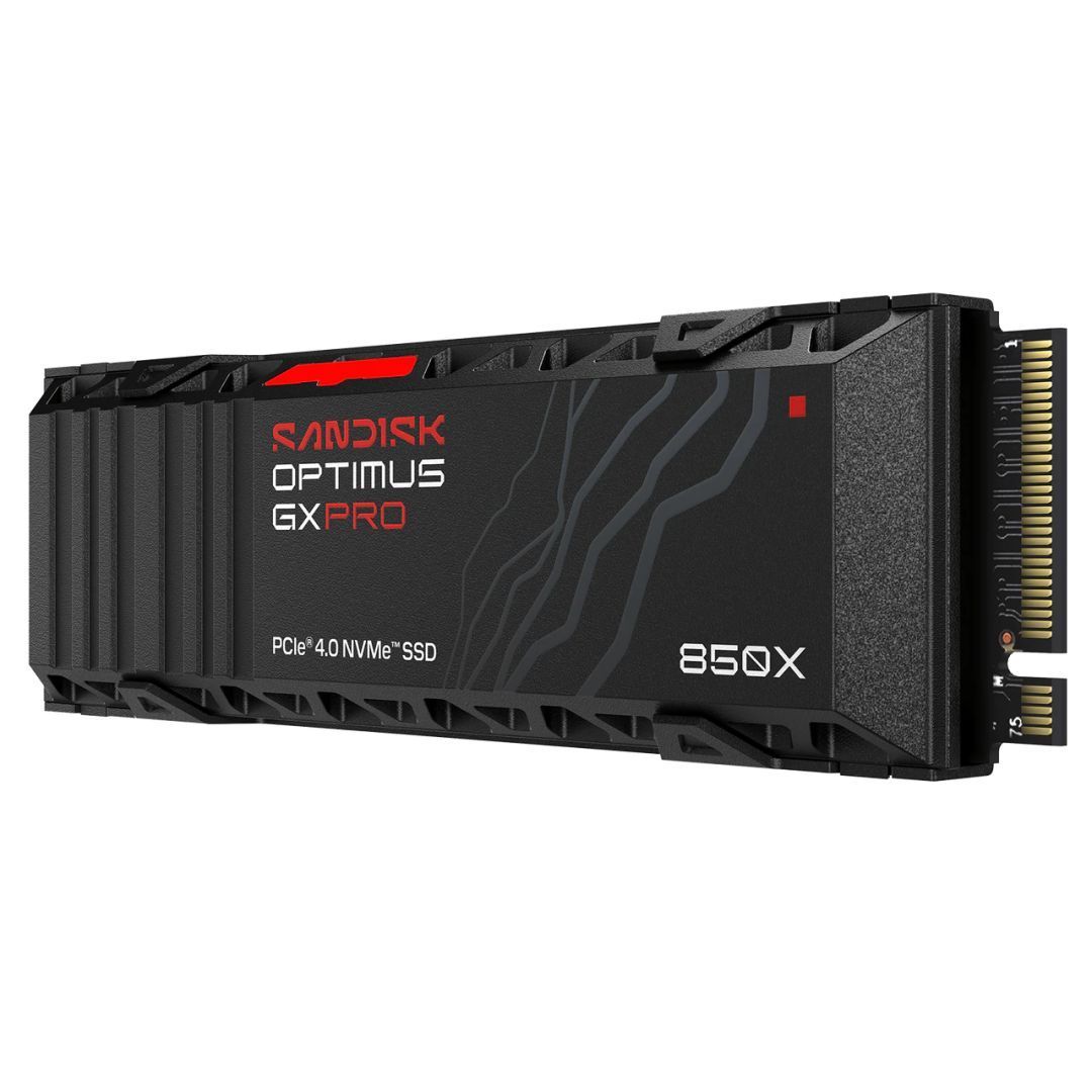 Sandisk 2TB M.2 2280 NVMe Optimus GX Pro 850X with Heatsink Sandisk 2TB M.2 2280 NVMe Optimus GX Pro 850X with Heatsink