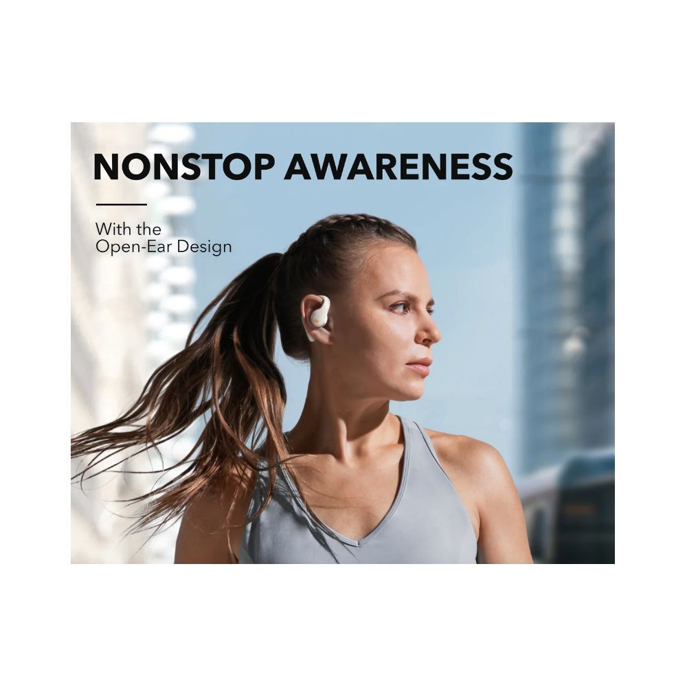 ANKER Soundcore AeroFit Pro Bluetooth Headset White ANKER Soundcore AeroFit Pro Bluetooth Headset White