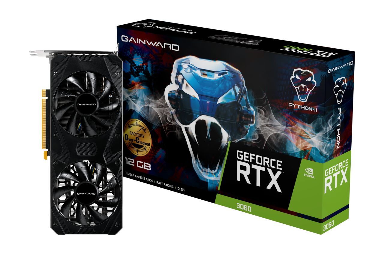 Gainward GeForce RTX3060 12GB DDR6 Python II OC