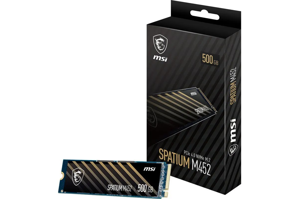 Msi 500GB M.2 2280 NVMe Spatium M452 Msi 500GB M.2 2280 NVMe Spatium M452