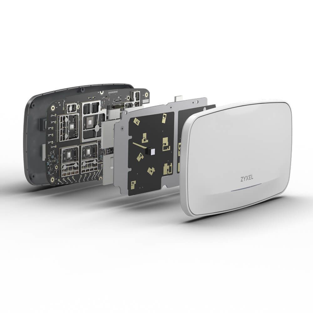 ZyXEL WBE660S BE22000 WiFi 7 Triple-Radio NebulaFlex Pro Access Point White ZyXEL WBE660S BE22000 WiFi 7 Triple-Radio NebulaFlex Pro Access Point White