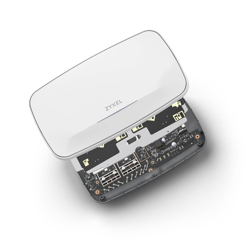ZyXEL WBE660S BE22000 WiFi 7 Triple-Radio NebulaFlex Pro Access Point White ZyXEL WBE660S BE22000 WiFi 7 Triple-Radio NebulaFlex Pro Access Point White