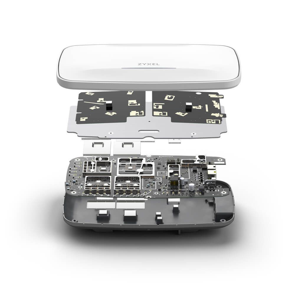 ZyXEL WBE660S BE22000 WiFi 7 Triple-Radio NebulaFlex Pro Access Point White ZyXEL WBE660S BE22000 WiFi 7 Triple-Radio NebulaFlex Pro Access Point White