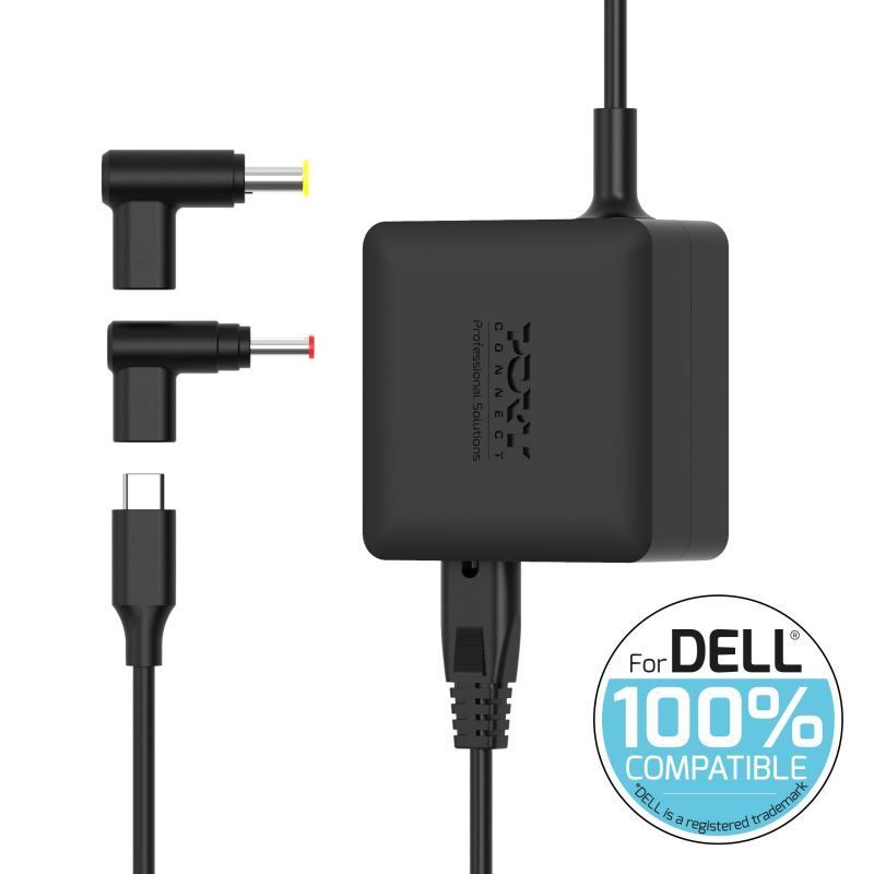 Port Designs 904065DEEU 5-20V / 3,25A 65W Dell hálózati notebook töltő Port Designs 904065DEEU 5-20V / 3,25A 65W Dell hálózati notebook töltő