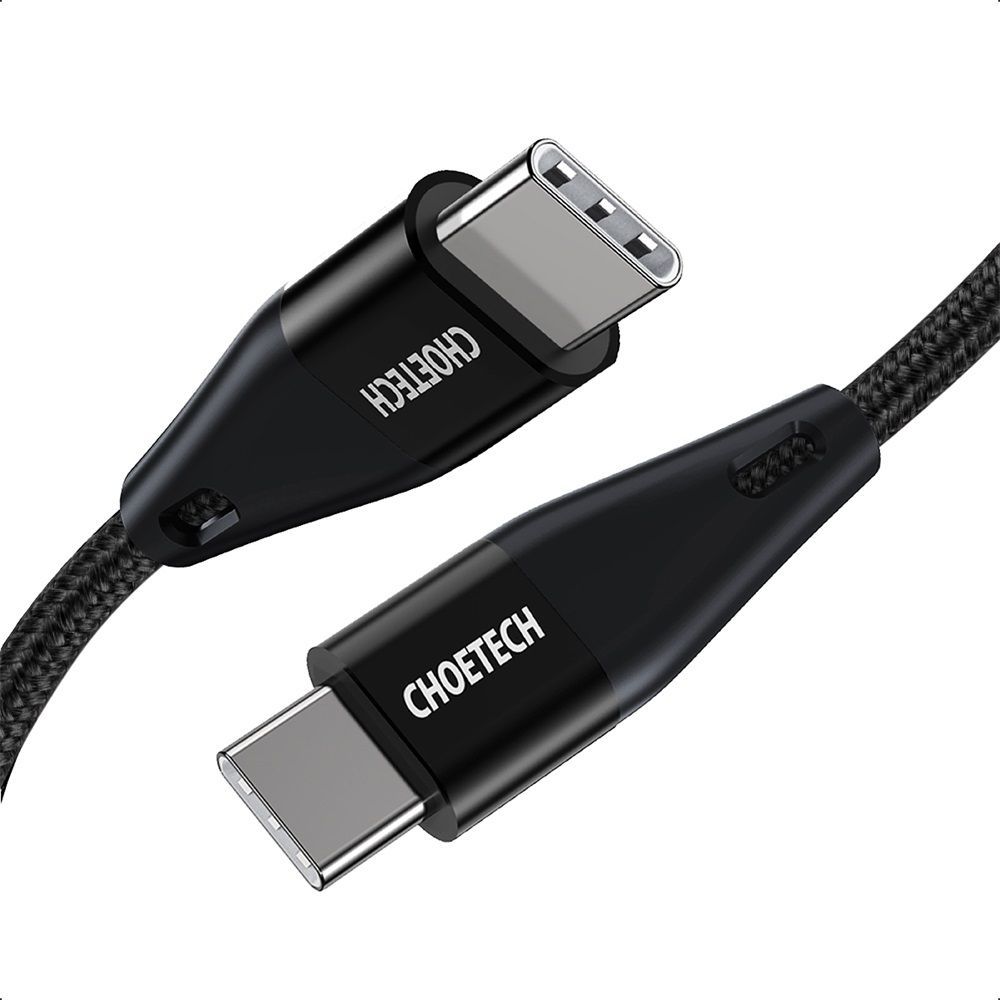 Choetech XCC-1003 PD60W USB-C to USB-C cable 1,2m Black