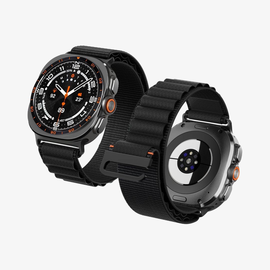 Spigen Fabric Band for Samsung Galaxy Watch Ultra 2/1 47mm Band Black Spigen Fabric Band for Samsung Galaxy Watch Ultra 2/1 47mm Band Black