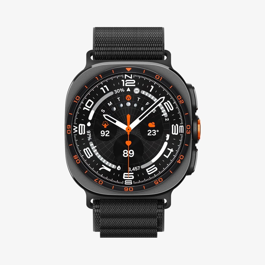 Spigen Fabric Band for Samsung Galaxy Watch Ultra 2/1 47mm Band Black Spigen Fabric Band for Samsung Galaxy Watch Ultra 2/1 47mm Band Black