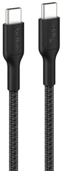 Belkin USB-C/USB-C 60W charging data cable 2m Black Belkin USB-C/USB-C 60W charging data cable 2m Black