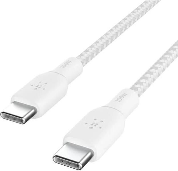 Belkin USB-C/USB-C 60W charging data cable 2m White Belkin USB-C/USB-C 60W charging data cable 2m White