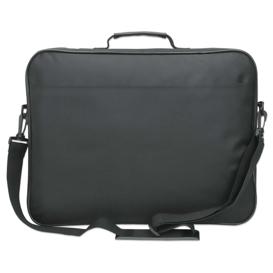 Manhattan Cambridge Clamshell Laptop Bag 17,3" Black