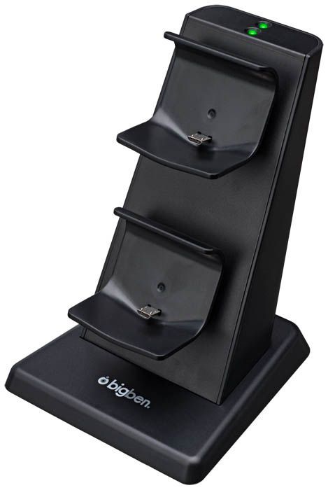 Bigben Interactive PS4 Dual Charger Black