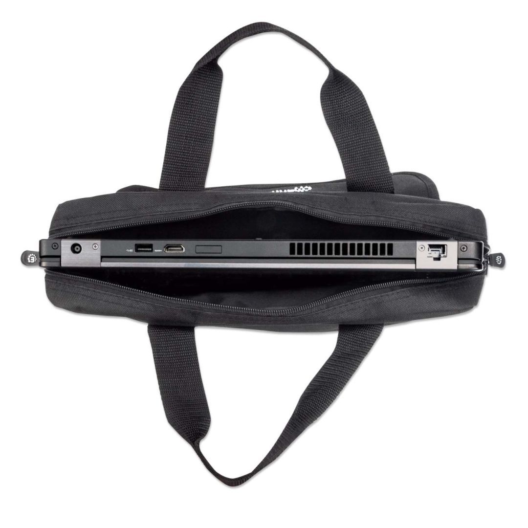 Manhattan London Laptop Briefcase 12,5" Black