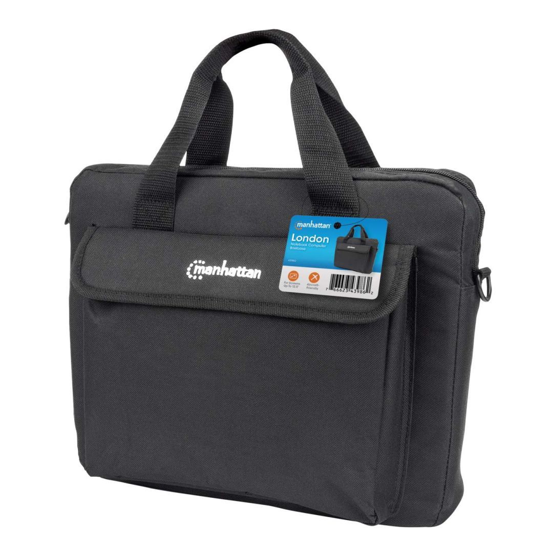 Manhattan London Laptop Briefcase 12,5" Black
