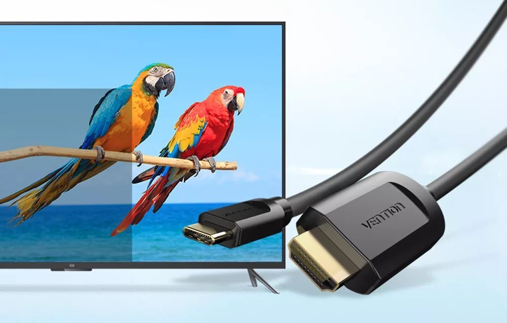 Vention USB-C to HDMI 1.4 cable 1,5m Black Vention USB-C to HDMI 1.4 cable 1,5m Black