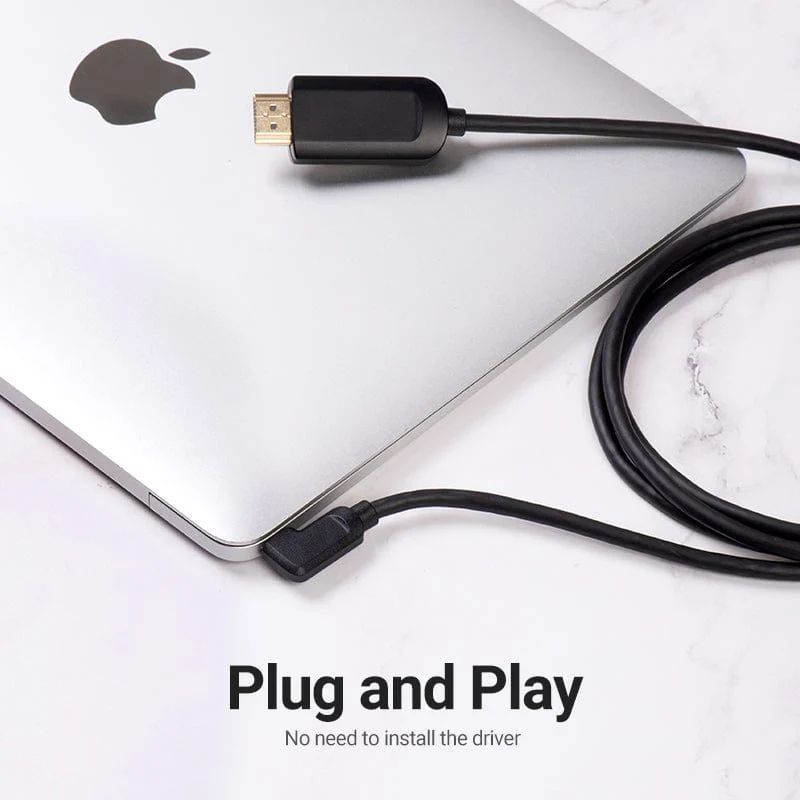 Vention USB-C to HDMI cable 1,5m Black Vention USB-C to HDMI cable 1,5m Black