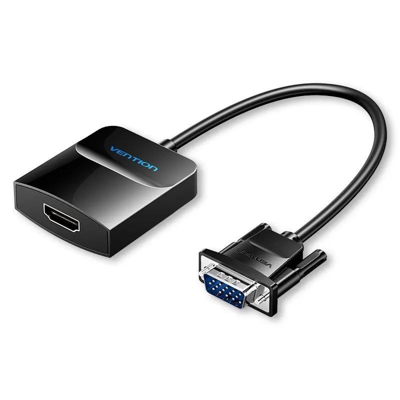 Vention VGA to HDMI adapter Black Vention VGA to HDMI adapter Black