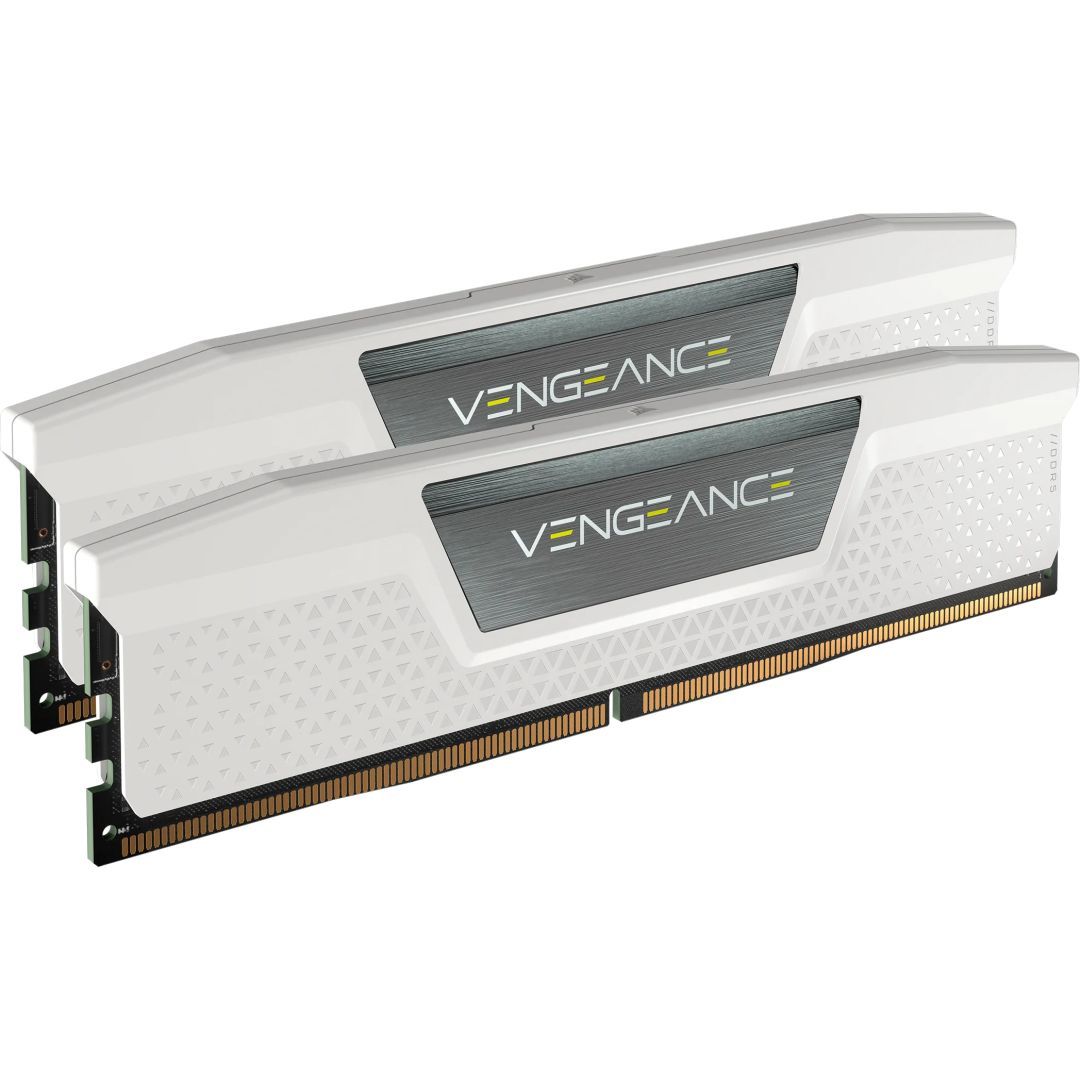 Corsair 32GB DDR5 6000MHz Kit(2x16GB) Vengeance White Corsair 32GB DDR5 6000MHz Kit(2x16GB) Vengeance White