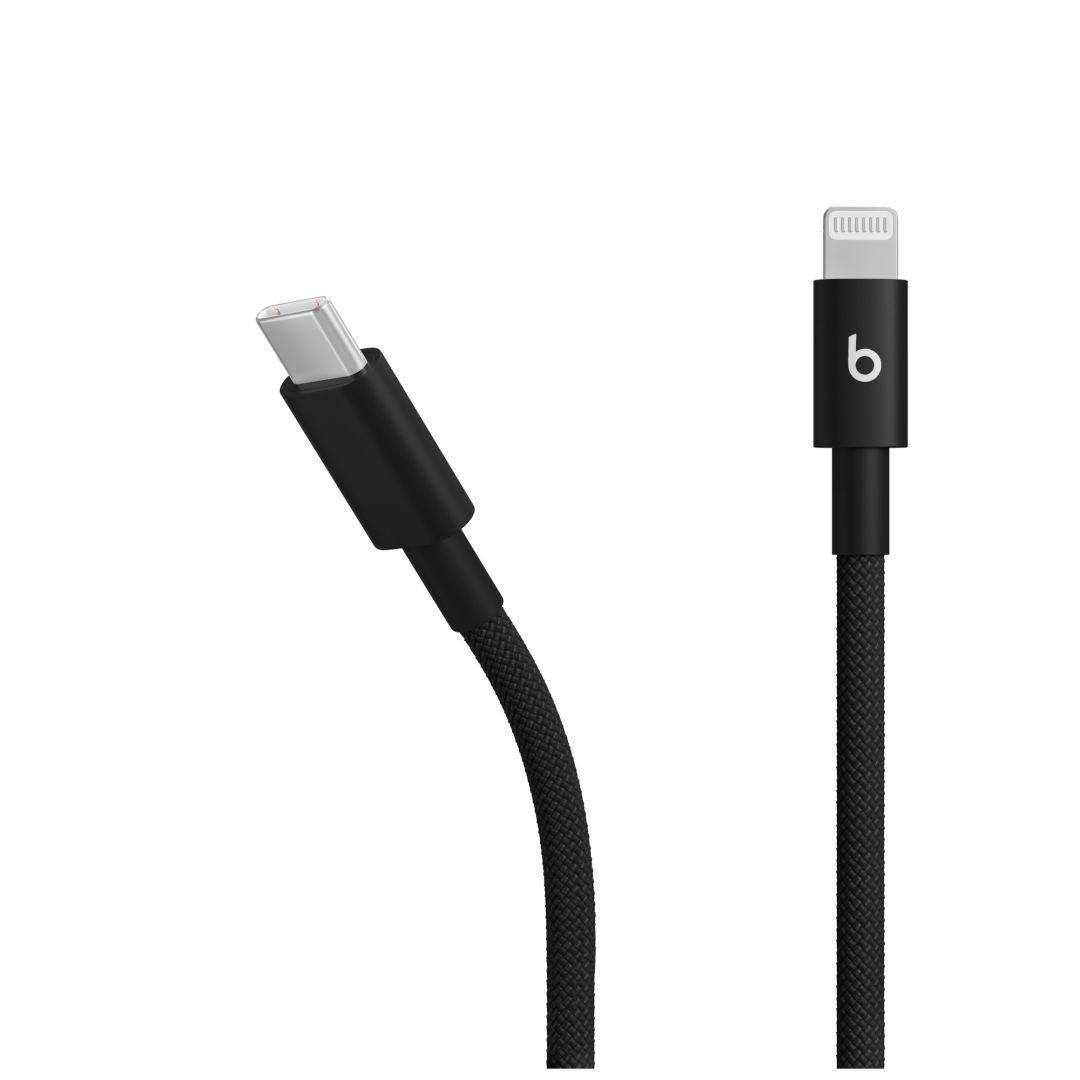 Apple Beats USB-C to Lightning Woven Cable 1,5m Bolt Black Apple Beats USB-C to Lightning Woven Cable 1,5m Bolt Black