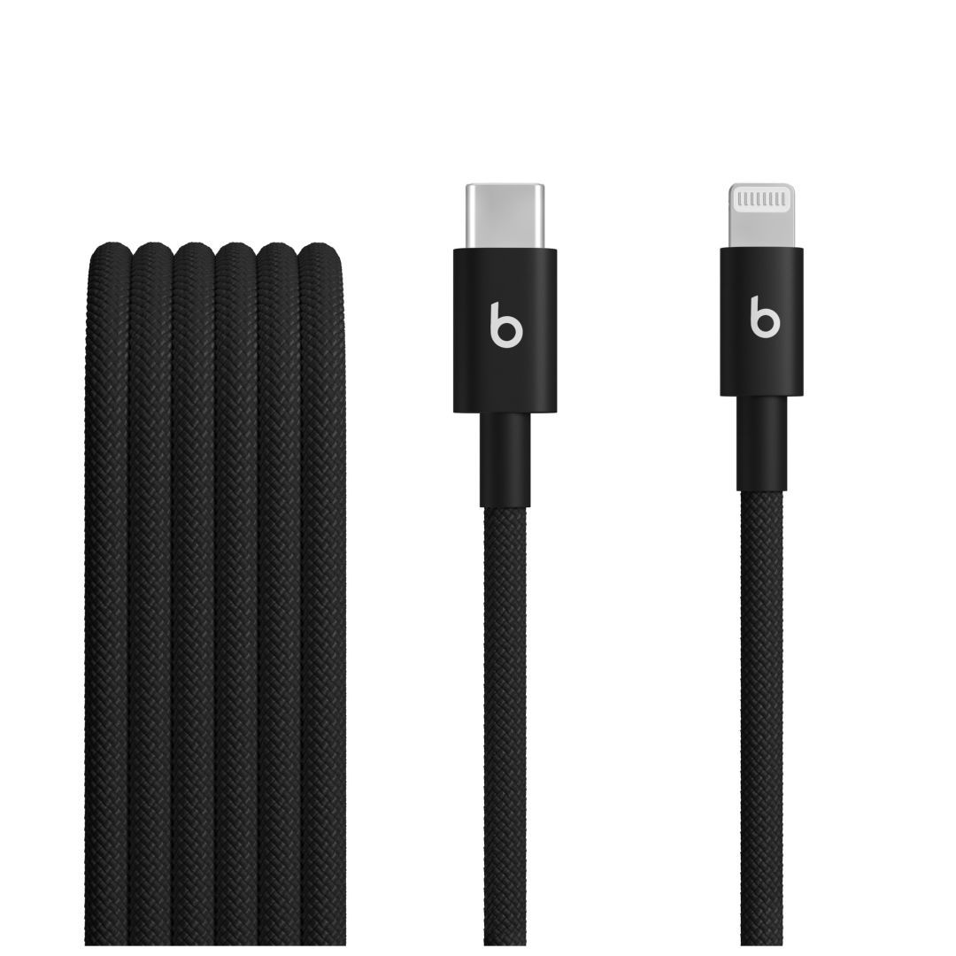 Apple Beats USB-C to Lightning Woven Cable 1,5m Bolt Black Apple Beats USB-C to Lightning Woven Cable 1,5m Bolt Black