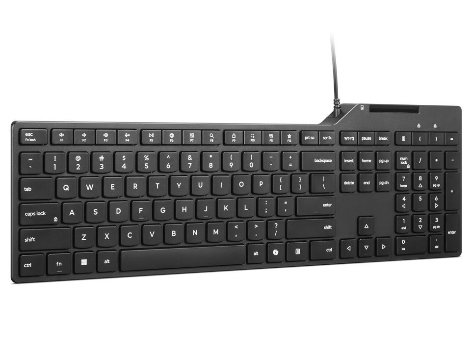 Lenovo 5000 Smartcard Wired Keyboard Black HU Lenovo 5000 Smartcard Wired Keyboard Black HU