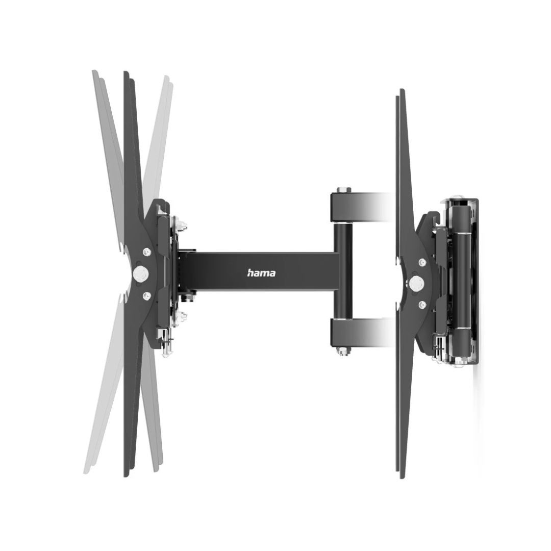 Hama FullMotion TV Wall Bracket 400x400 191cm (75") Black Hama FullMotion TV Wall Bracket 400x400 191cm (75") Black