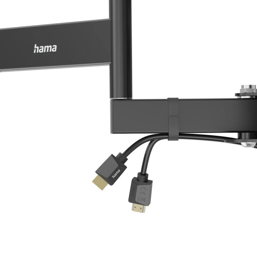 Hama FullMotion TV Wall Bracket 400x400 191cm (75") Black Hama FullMotion TV Wall Bracket 400x400 191cm (75") Black
