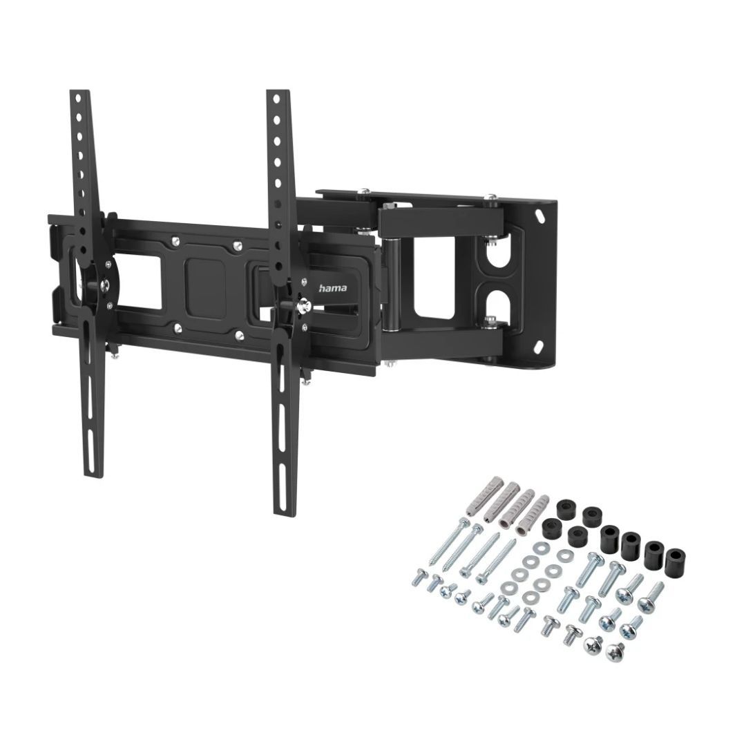 Hama FullMotion TV Wall Bracket 400x400 191cm (75") Black Hama FullMotion TV Wall Bracket 400x400 191cm (75") Black