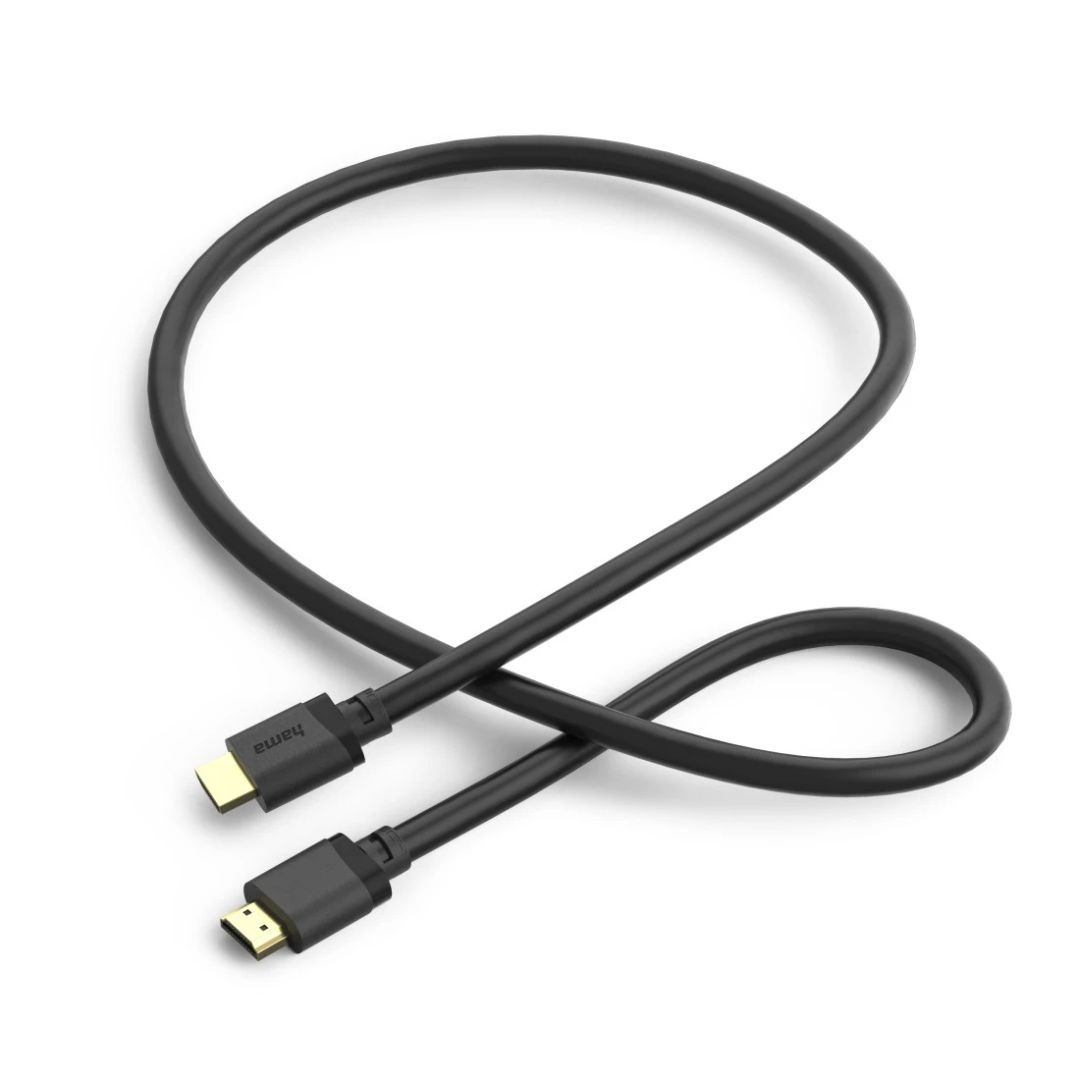 Hama HDMI to HDMI 8K Ultra High Speed HDMI Cable 1m Black Hama HDMI to HDMI 8K Ultra High Speed HDMI Cable 1m Black