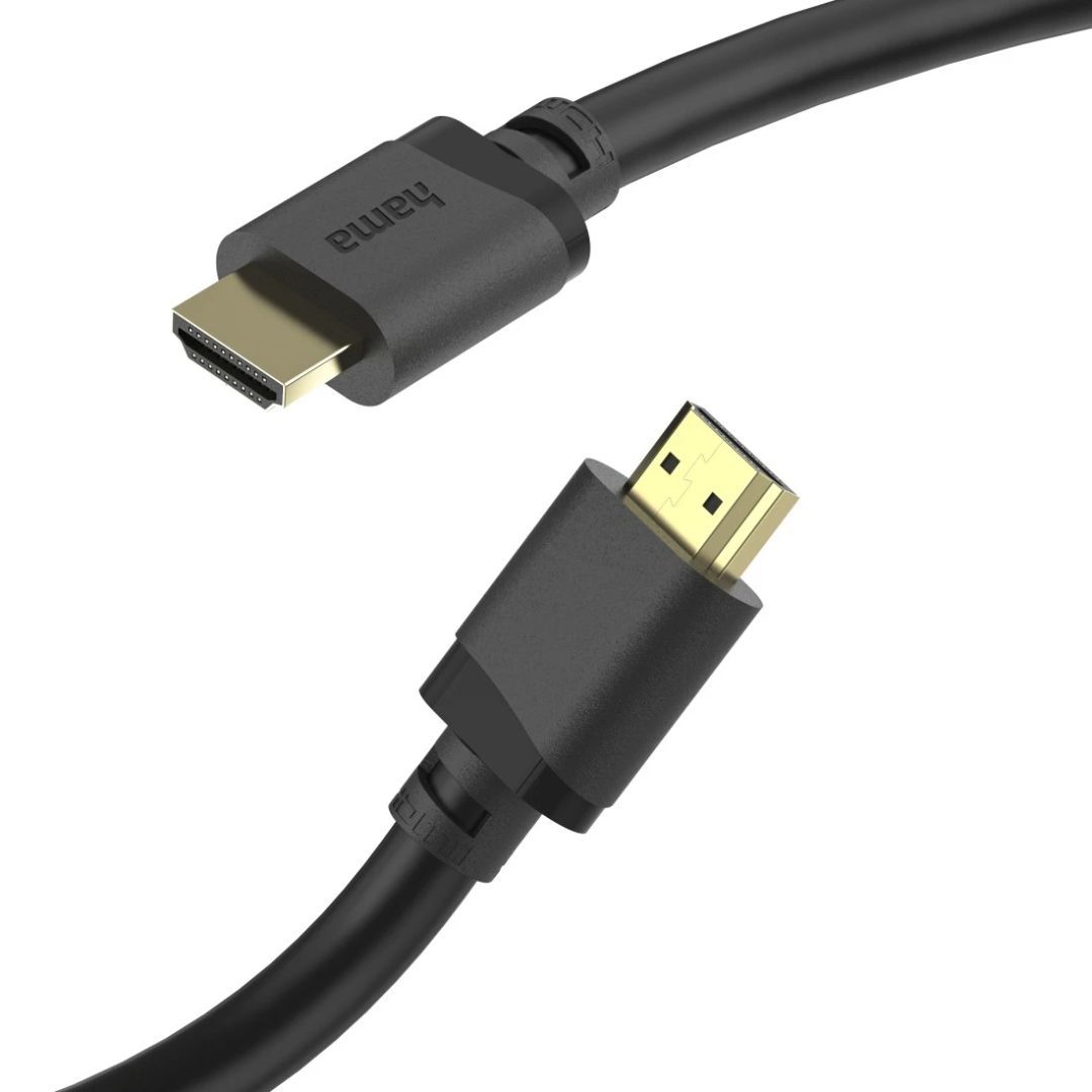 Hama HDMI to HDMI 8K Ultra High Speed HDMI Cable 1m Black Hama HDMI to HDMI 8K Ultra High Speed HDMI Cable 1m Black