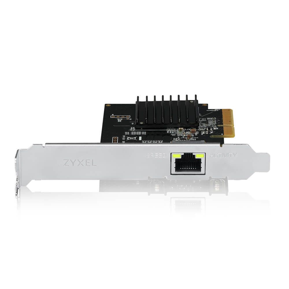 ZyXEL XGN100Cv3 10G Network Adapter PCIe Card with Single RJ-45 Port ZyXEL XGN100Cv3 10G Network Adapter PCIe Card with Single RJ-45 Port